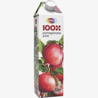 عصير-لامار-رمان-1-لتر طبيعى 100% بدون اضافه سكر